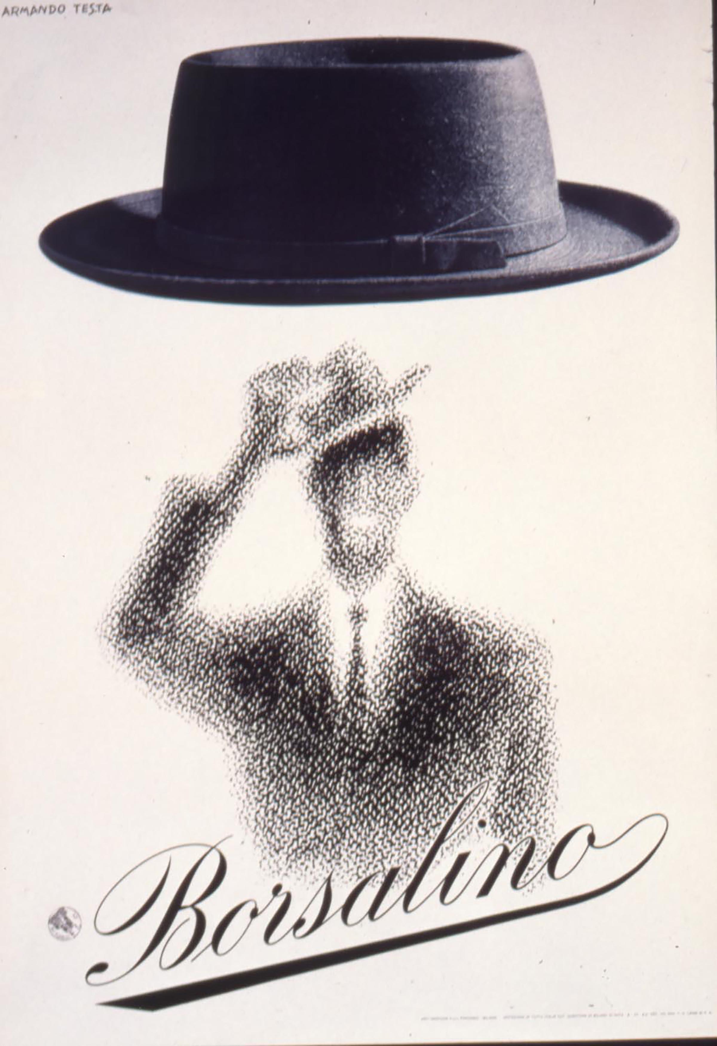 Armando Testa, Borsalino, 1954